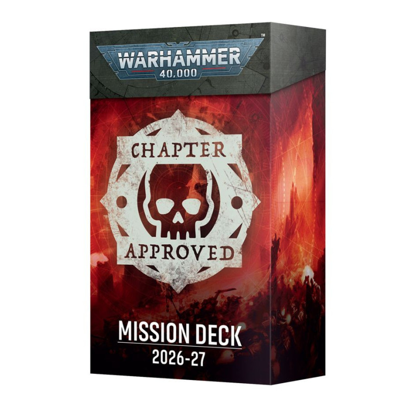WH40K: CHAPTER APPROVED MISSION DECK ENG