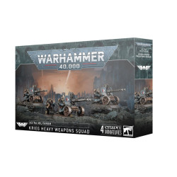 Warhammer 40K Krieg Heavy Weapons Squad