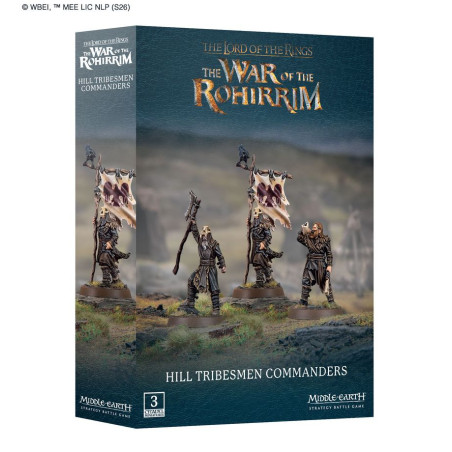 Middle-earth: HILL TRIBESMEN COMMANDERS