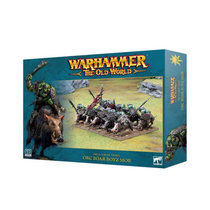 TOW: Orc Boar Boyz Mob