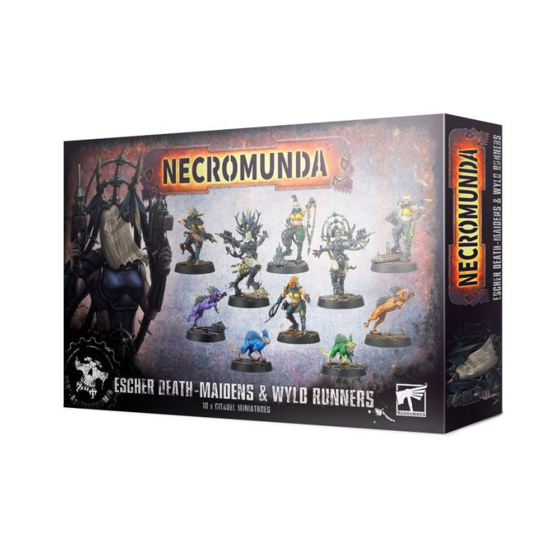 Necromunda: Escher Death-maidens and Wyld Runners
