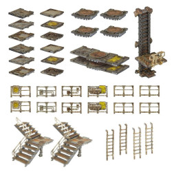 Necromunda: Necromunda Zone Mortalis Platforms and Stairs