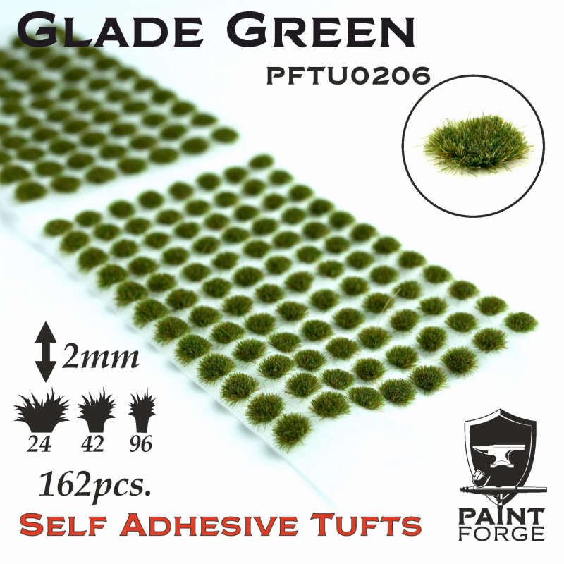 Paint Forge Glade Green 2mm 162 szt