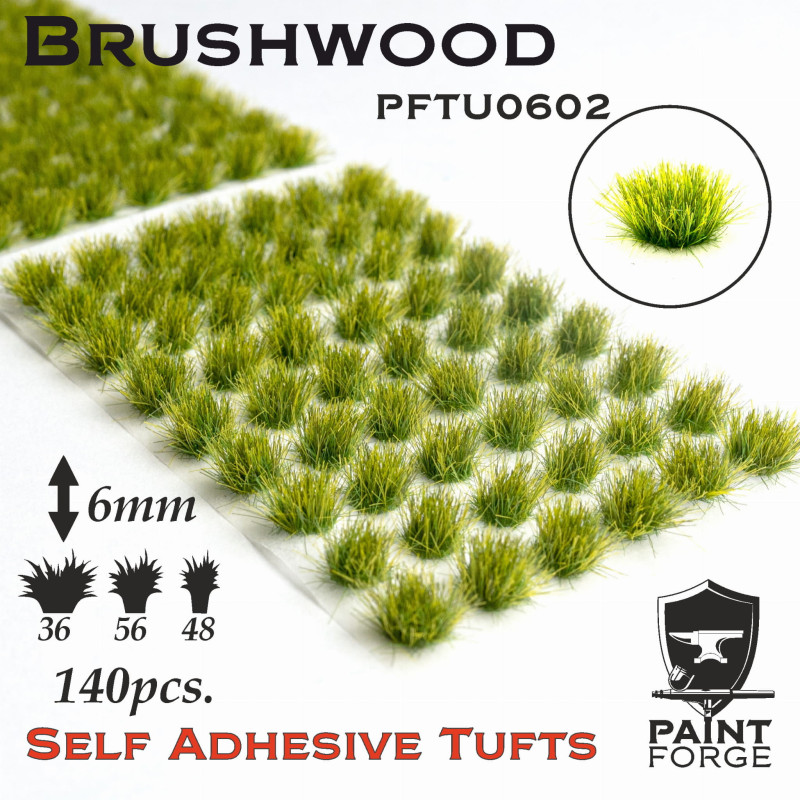 Paint Forge Brushwood 6mm 140 szt