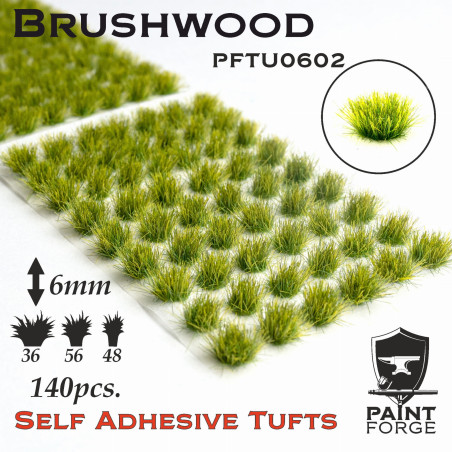 Paint Forge Brushwood 6mm 140 szt