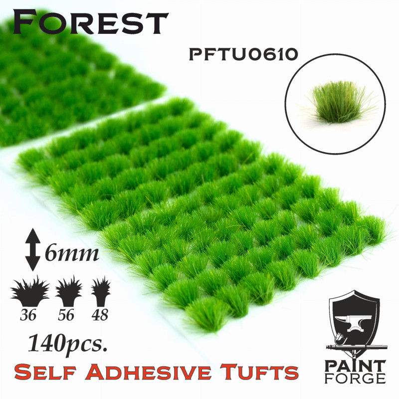 Paint Forge Forest 6mm 140 szt