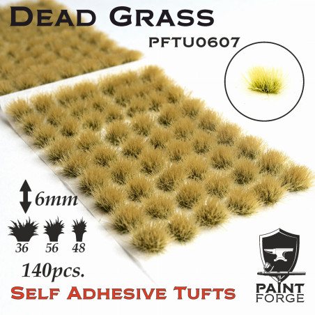 Paint Forge Dead Grass 6mm 140 szt