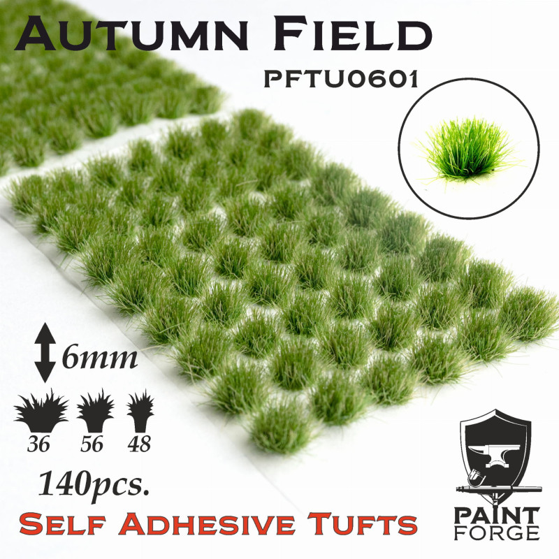 Paint Forge Autumn Field 6mm 140 szt
