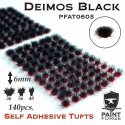 Paint Forge Deimos Black 6mm 140 szt