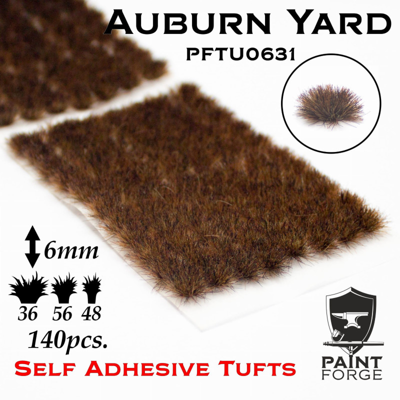 Paint Forge Auburn Yard 6mm 140 szt