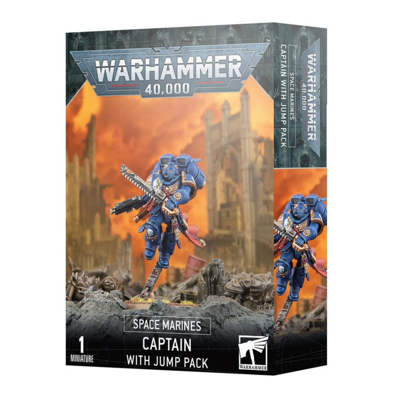 WH40K: Space Marines Captain with Jump Pack