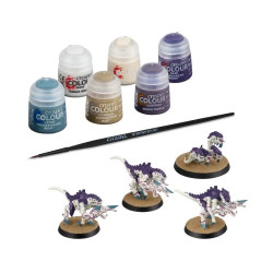 WH40K: TYRANIDS TERMAGANTS AND RIPPER SWARM + PAINTS