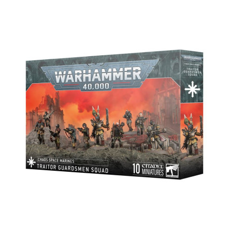 WH40K: Chaos Space Marines Traitor Guardsmen Squad