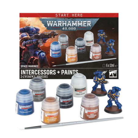 WH40K: Space Marines: Intercessors + Paints
