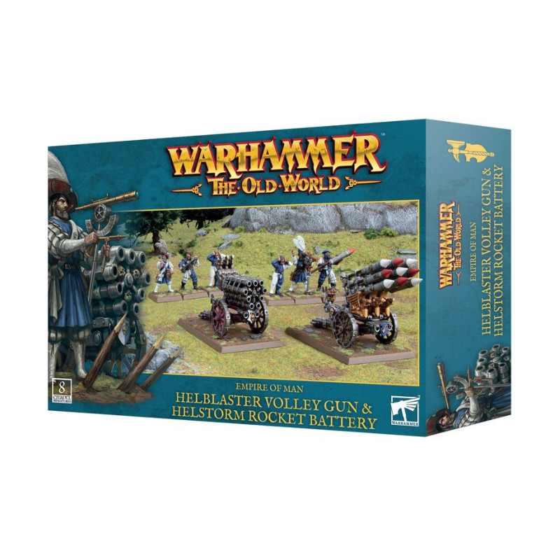 TOW: EMPIRE OF MAN: HELBLASTER VOLLEY GUN & HELSTORM ROCKET BATTERY