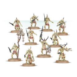 AOS: MAGGOTKIN OF NURGLE PLAGUEBEARERS