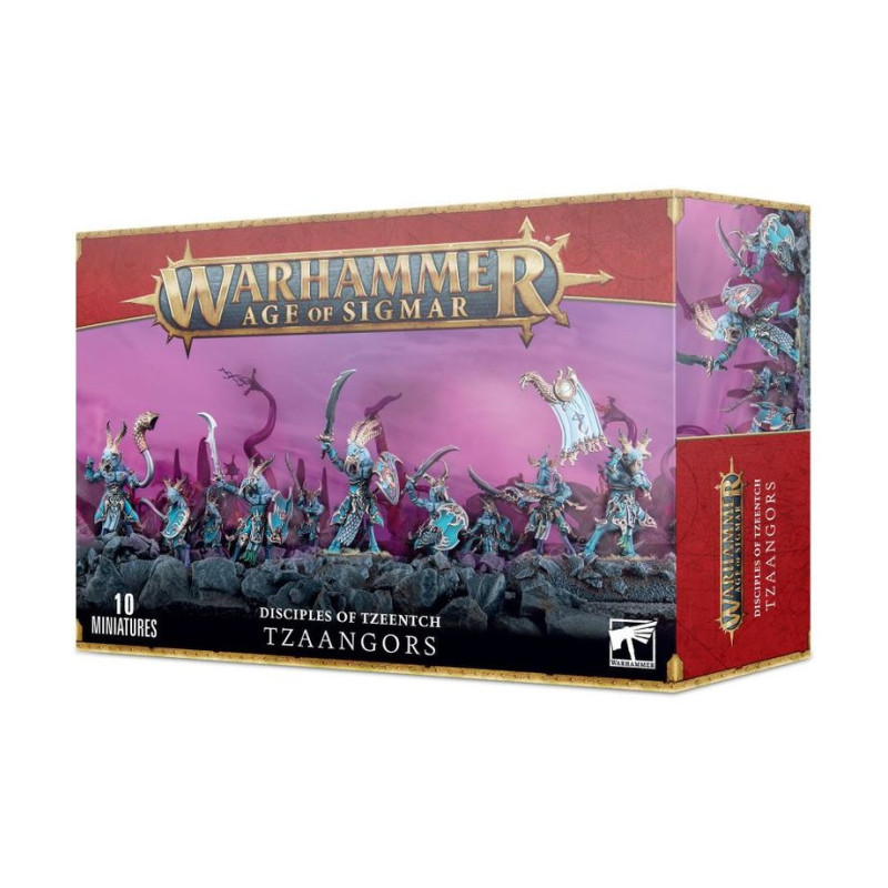 AOS: DESCIPLES OF TZEENTCH TZAANGORS