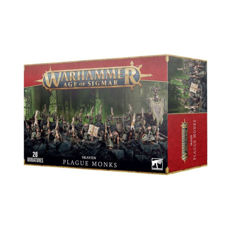 AOS: SKAVEN PLAGUE MONKS