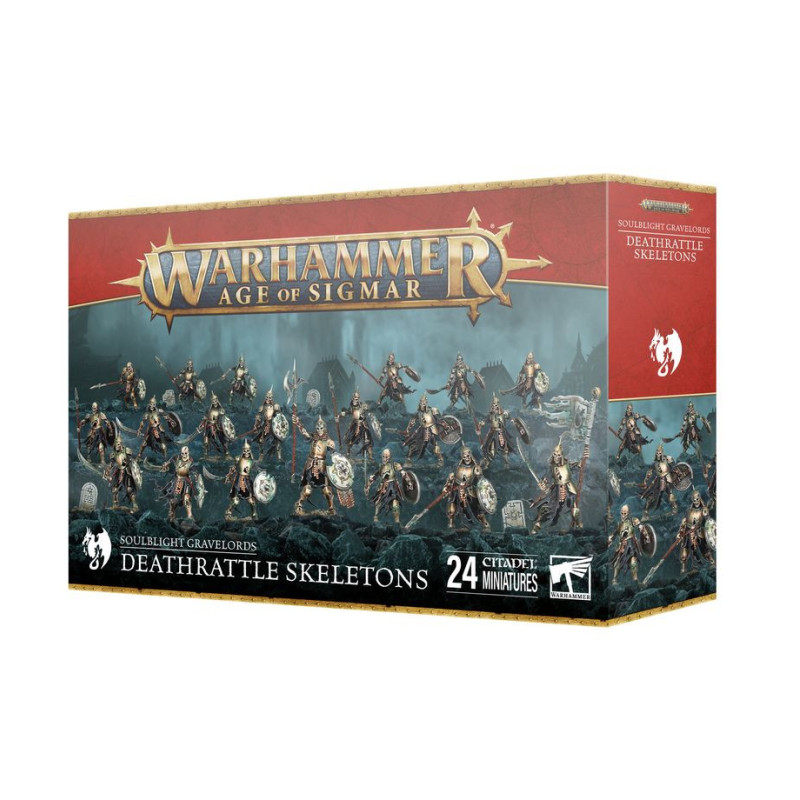 AOS: SOULBLIGHT GRAVELORDS DEATHRATTLE SKELETONS