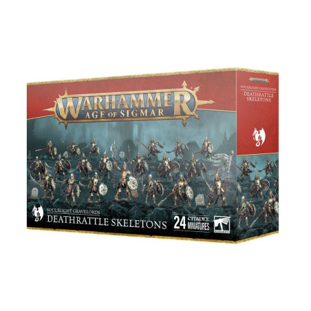 AOS: SOULBLIGHT GRAVELORDS DEATHRATTLE SKELETONS
