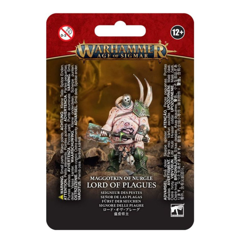 AOS: MAGGOTKIN OF NURGLE LORD OF PLAGUES