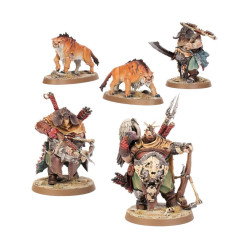 AOS: OGOR MAWTRIBES: HUNTERS WITH SABREFANGS