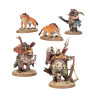 AOS: OGOR MAWTRIBES: HUNTERS WITH SABREFANGS