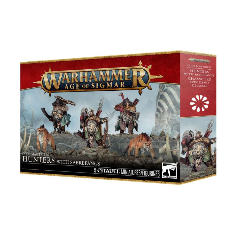 AOS: OGOR MAWTRIBES: HUNTERS WITH SABREFANGS