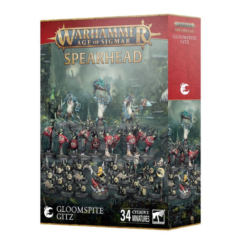 SPEARHEAD: GLOOMSPITE GITZ: BAD MOON MADMOB