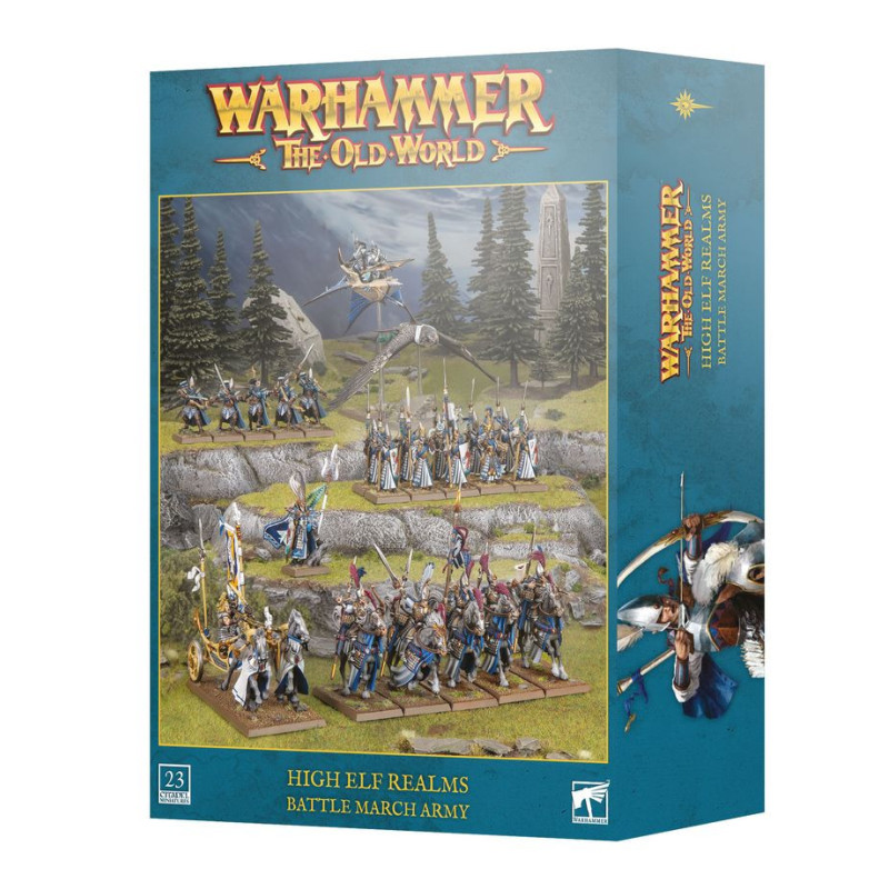 TOW: HIGH ELF REALMS: BATTLE MARCH ARMY