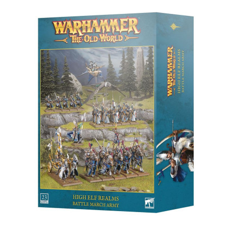 TOW: HIGH ELF REALMS: BATTLE MARCH ARMY