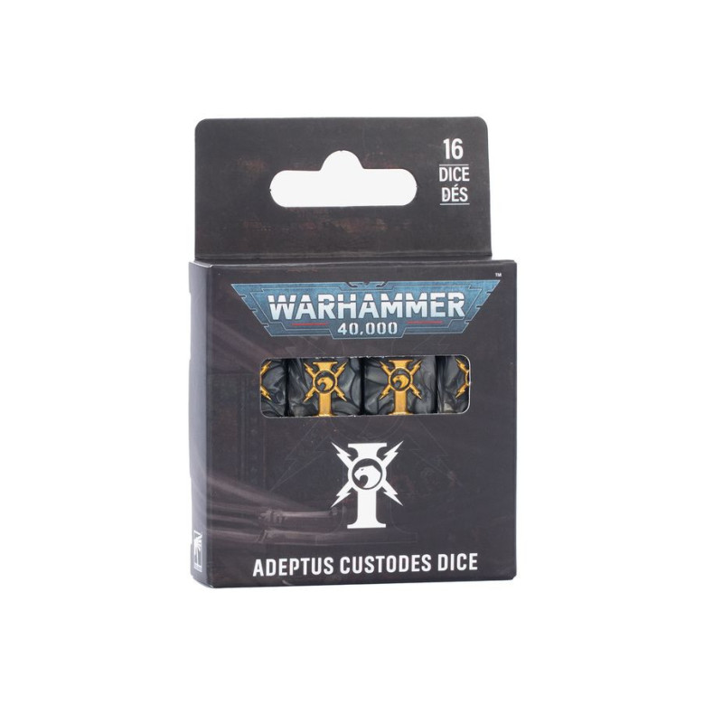 WARHAMMER 40000: ADEPTUS CUSTODES DICE