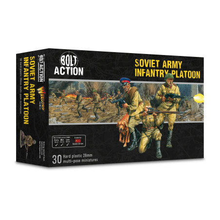 SOVIET ARMY INFANTRY PLATOON BOLT ACTION