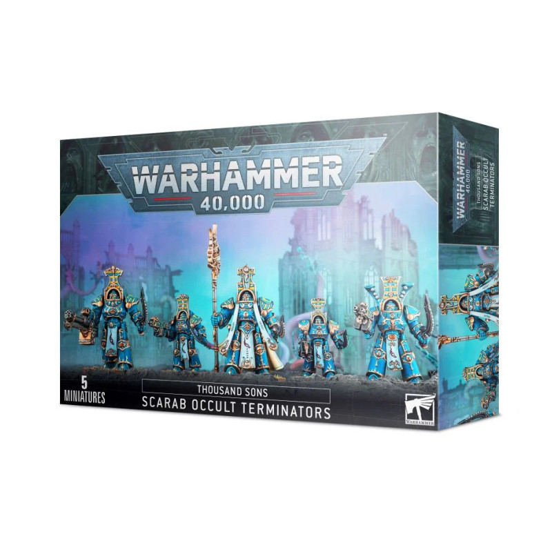 WH40K: THOUSAND SONS: SCARAB OCCULT TERMINATORS