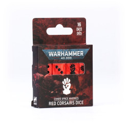 WH40K: CHAOS SPACE MARINES: RED CORSAIRS DICE