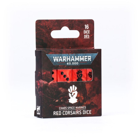 WH40K: CHAOS SPACE MARINES: RED CORSAIRS DICE