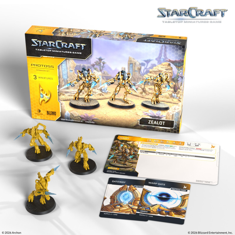 STARCRAFT® ZEALOT - PROTOSS - EXPANSION SET