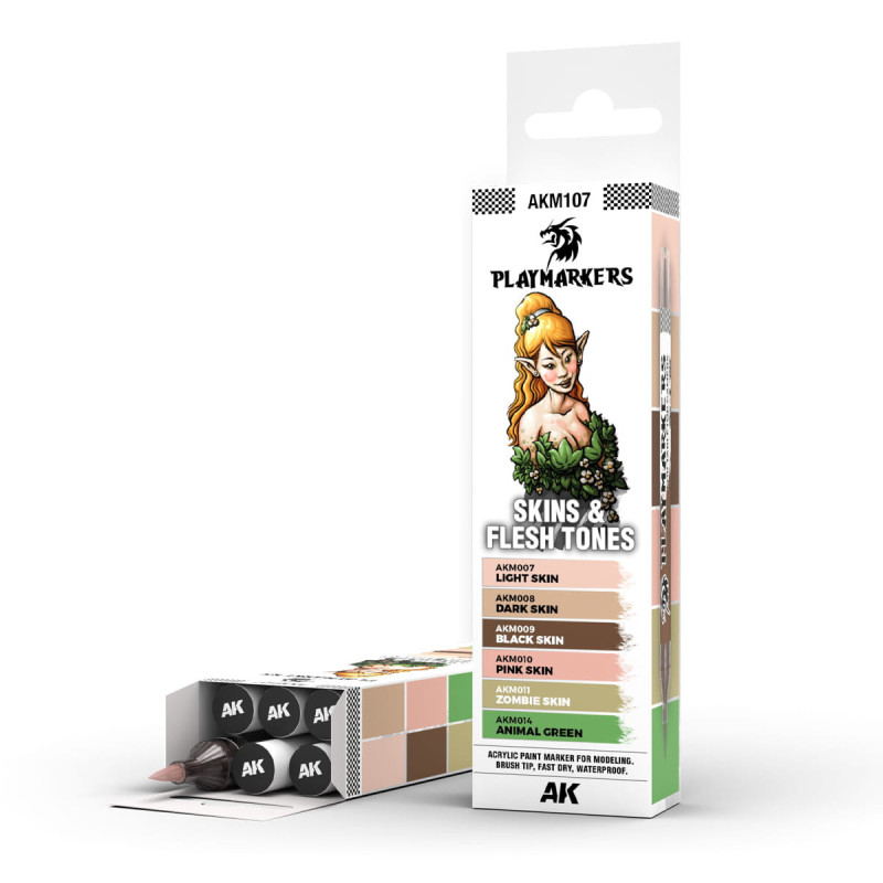 AK: PLAYMARKERS SKINS & FLESH TONES