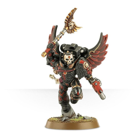 WH40K: Blood Angels Chaplain With Jump Pack