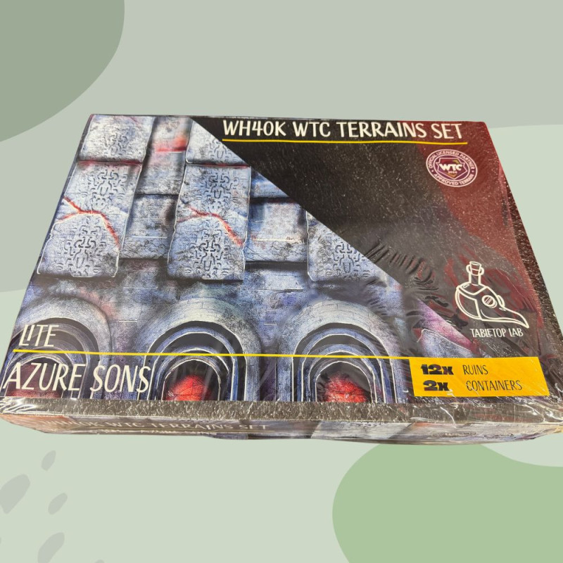 WH40K WTC Terrain Set : Azure Sons