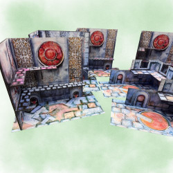 WH40K WTC Terrain Set : Azure Sons