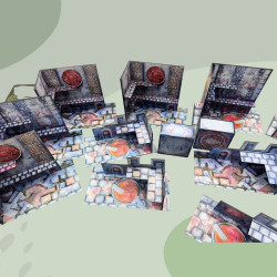 WH40K WTC Terrain Set : Sand Sons