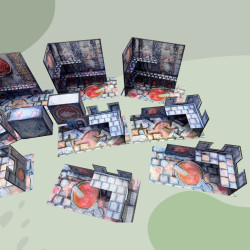 WH40K WTC Terrain Set : Sand Sons