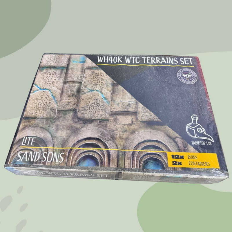 WH40K WTC Terrain Set : Sand Sons