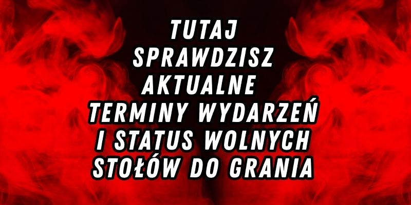 Kalendarz wydarzeń w MGC Kowalczyka